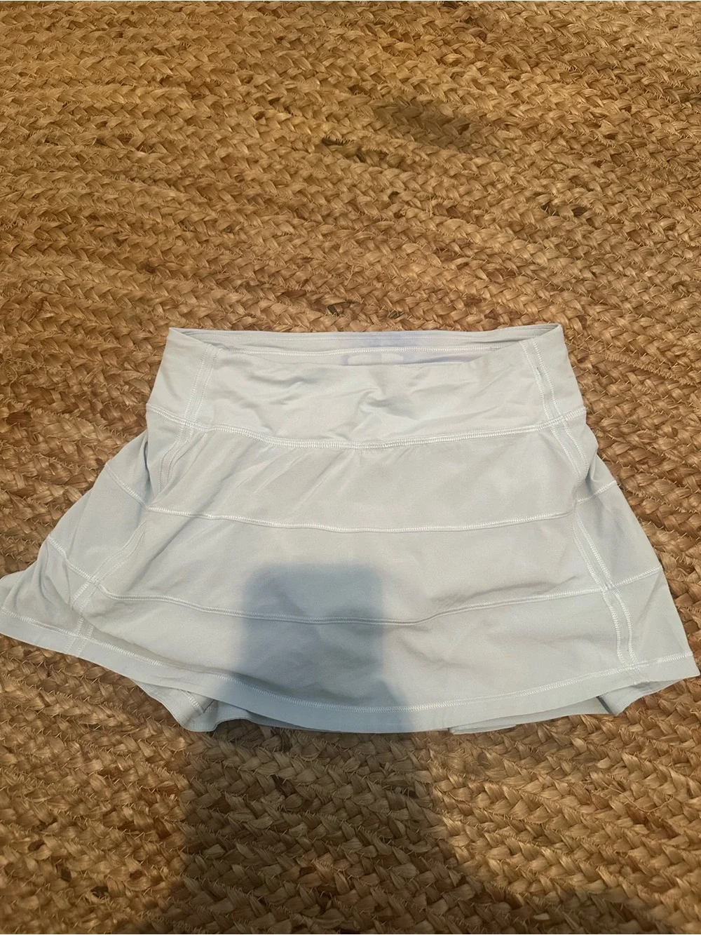 LULULEMON PACE RIVAL POWDER BLUE SKIRT - Picture 2 of 5